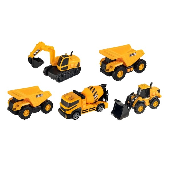 JCB Lights & Sounds Team 5 Pack Vehicles