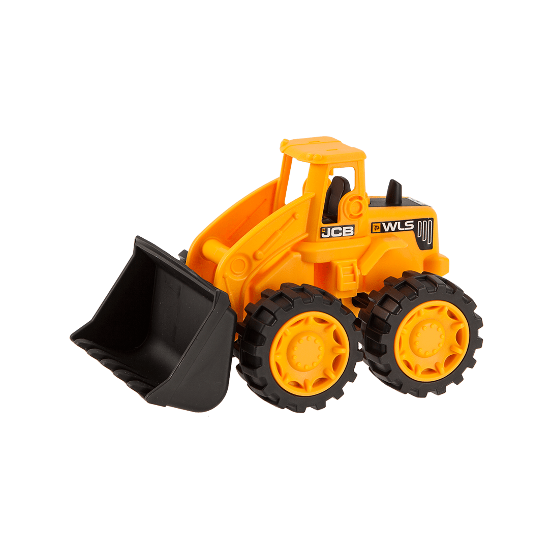 7″ JCB WHEELED LOADER TOY Image 1