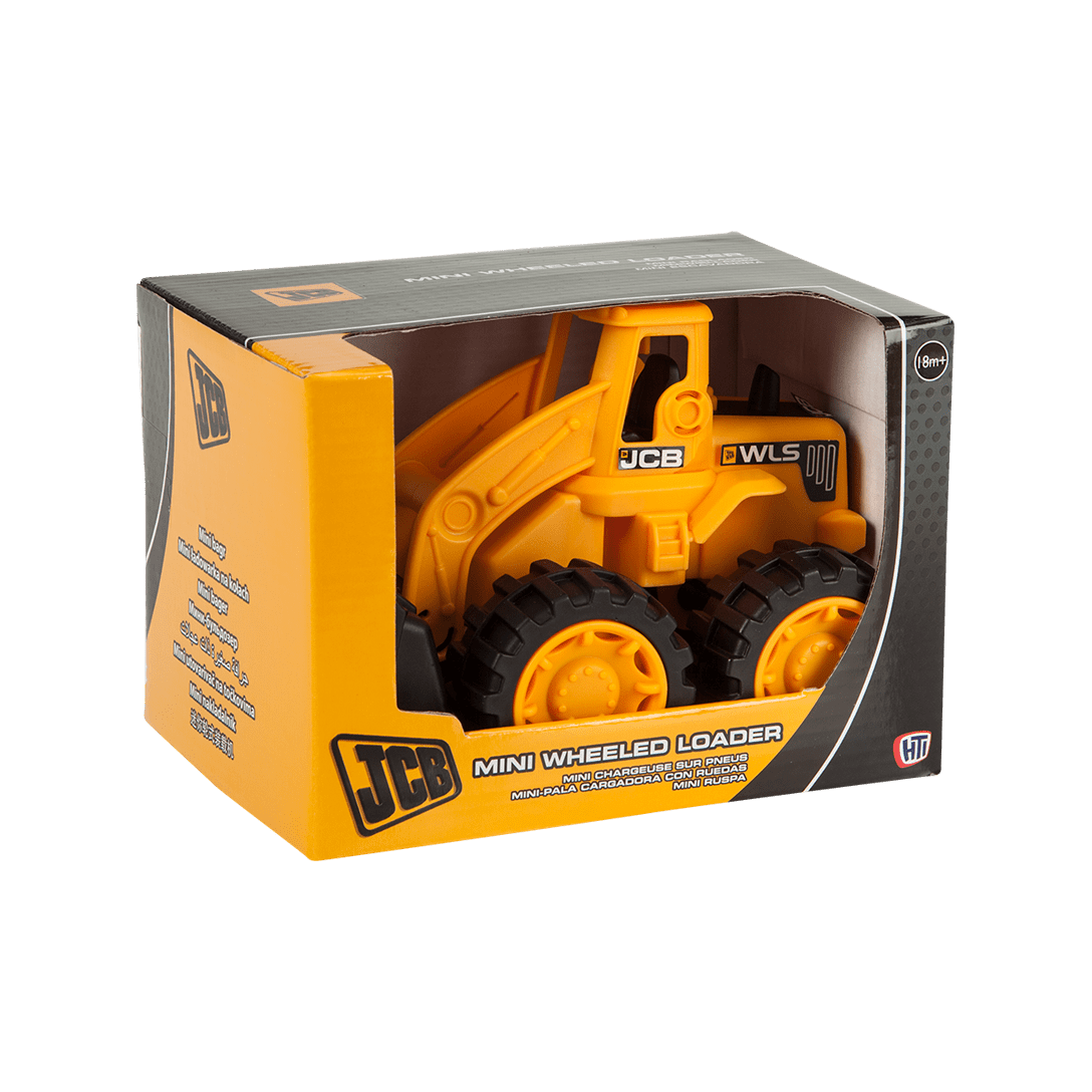 7″ JCB WHEELED LOADER TOY Image 4