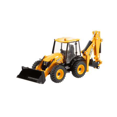 BRUDER - Tractopelle JCB 4 CX 4 roues égales jouet BRUDER - 1/16