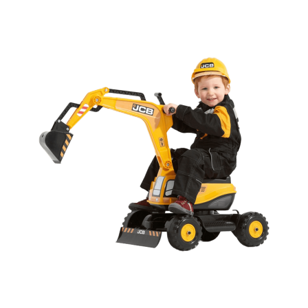JCB Excavator with Opening Seat Helmet Image 1 1