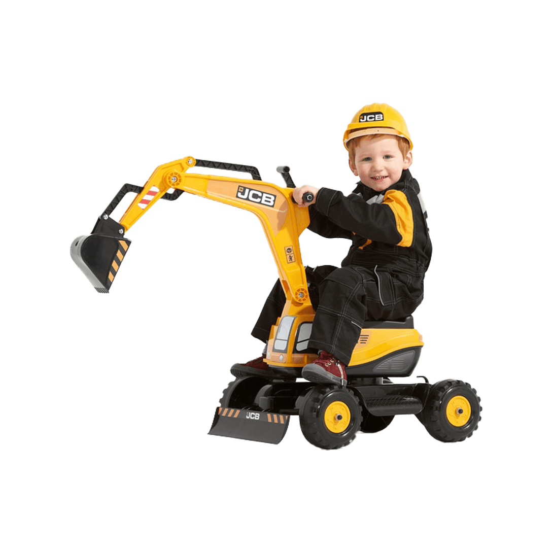 Falk JCB Excavator With Opening Seat & Helmet - JCB Explore