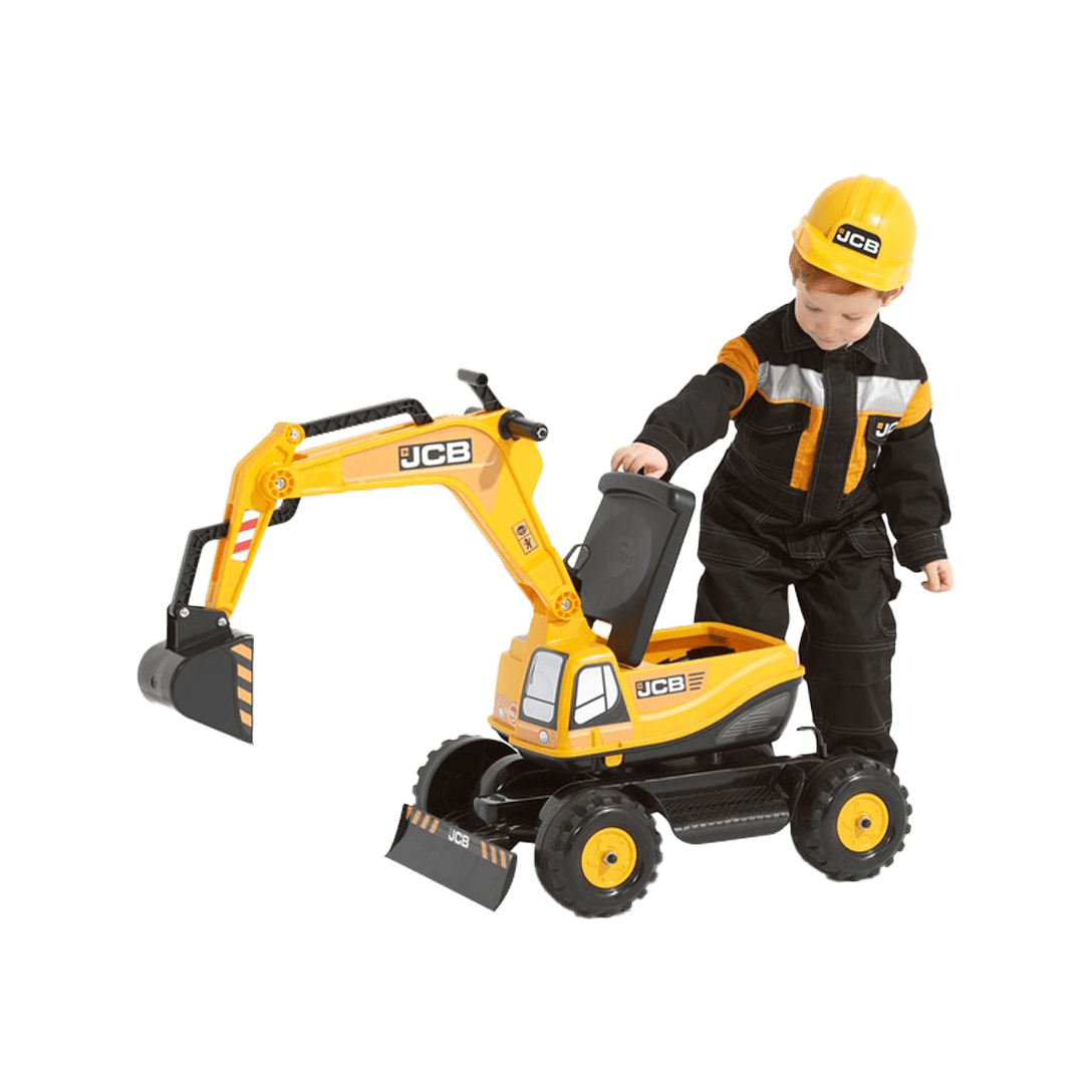 JCB Excavator with Opening Seat & Helmet Image 2