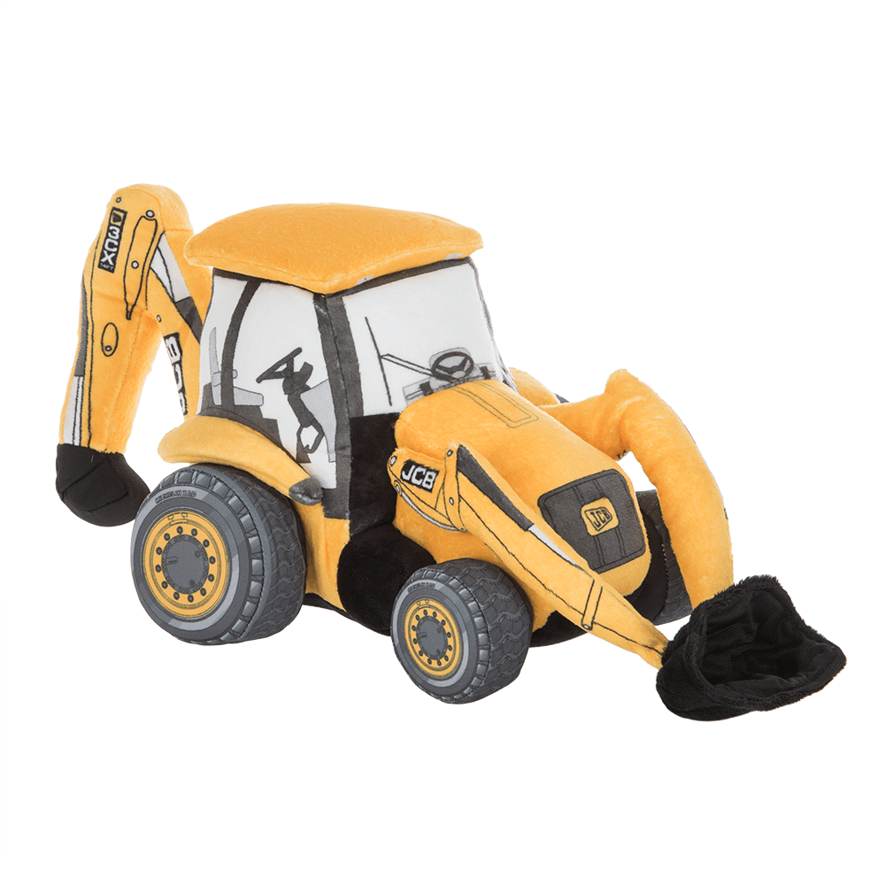 Backhoe Loader Plush Toy