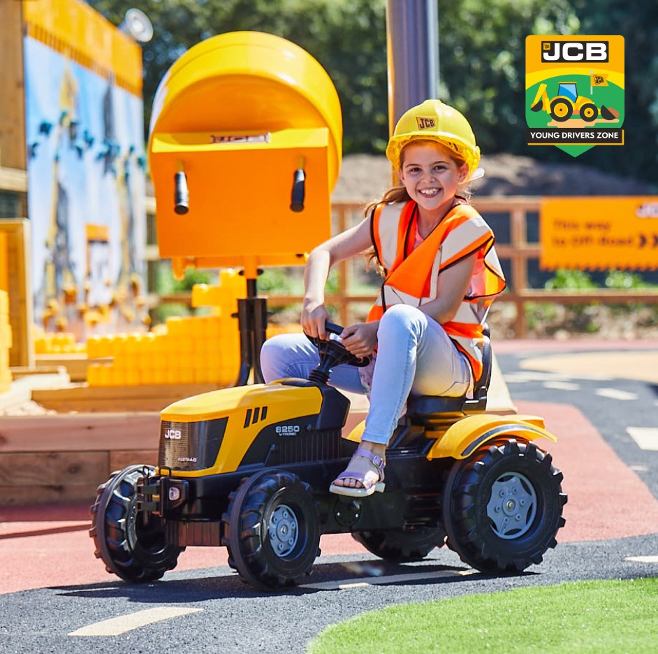 Springfields Spalding, JCB Young Drivers Zone