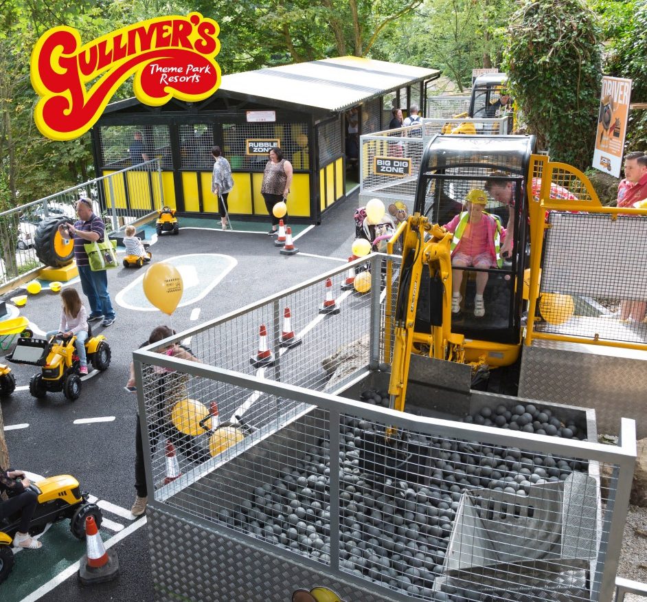 JCB Zone at Gulliver's Kingdom, Matlock Bath