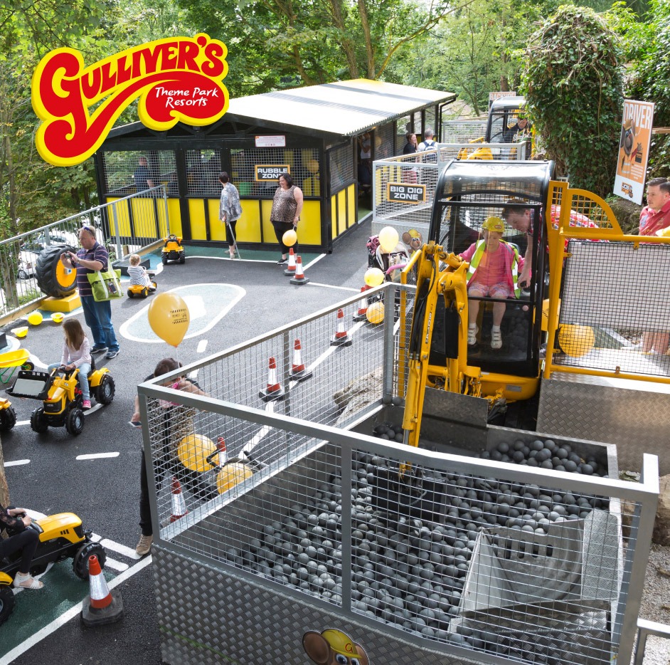 JCB Zone at Gulliver's Kingdom, Matlock Bath