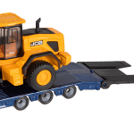 457 Wheeled Loader on low loader 1