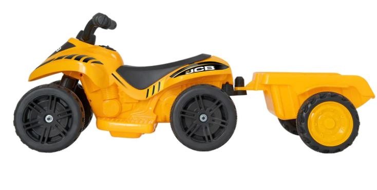 Battery Operated Quad Bike and Trailer- 2