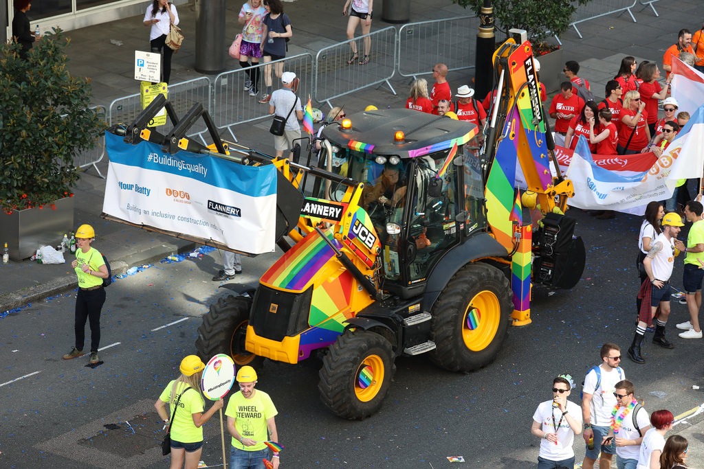 Take a look at the Rainbow JCB!