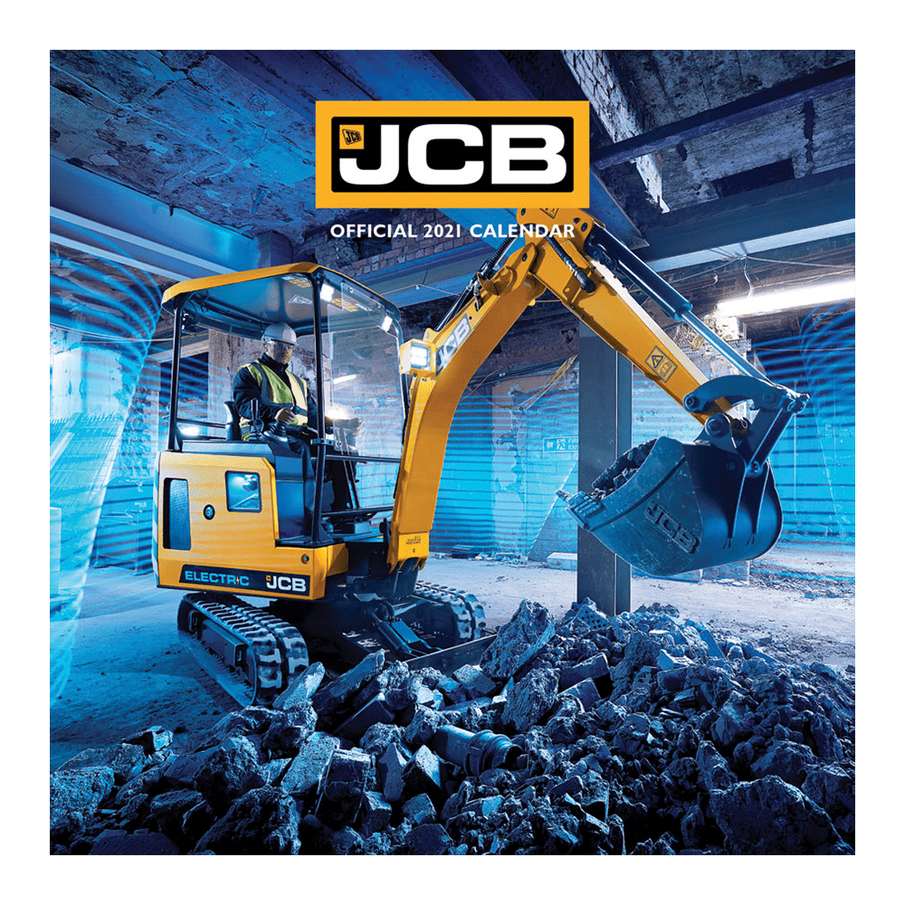 2021 Jcb Wall Calendar Jcb Explore heavy metal wall calendar 2021