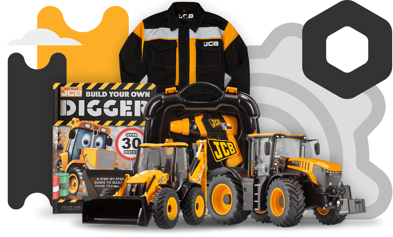 JCB Merchandise Shop - Diggers, Trucks, Construction