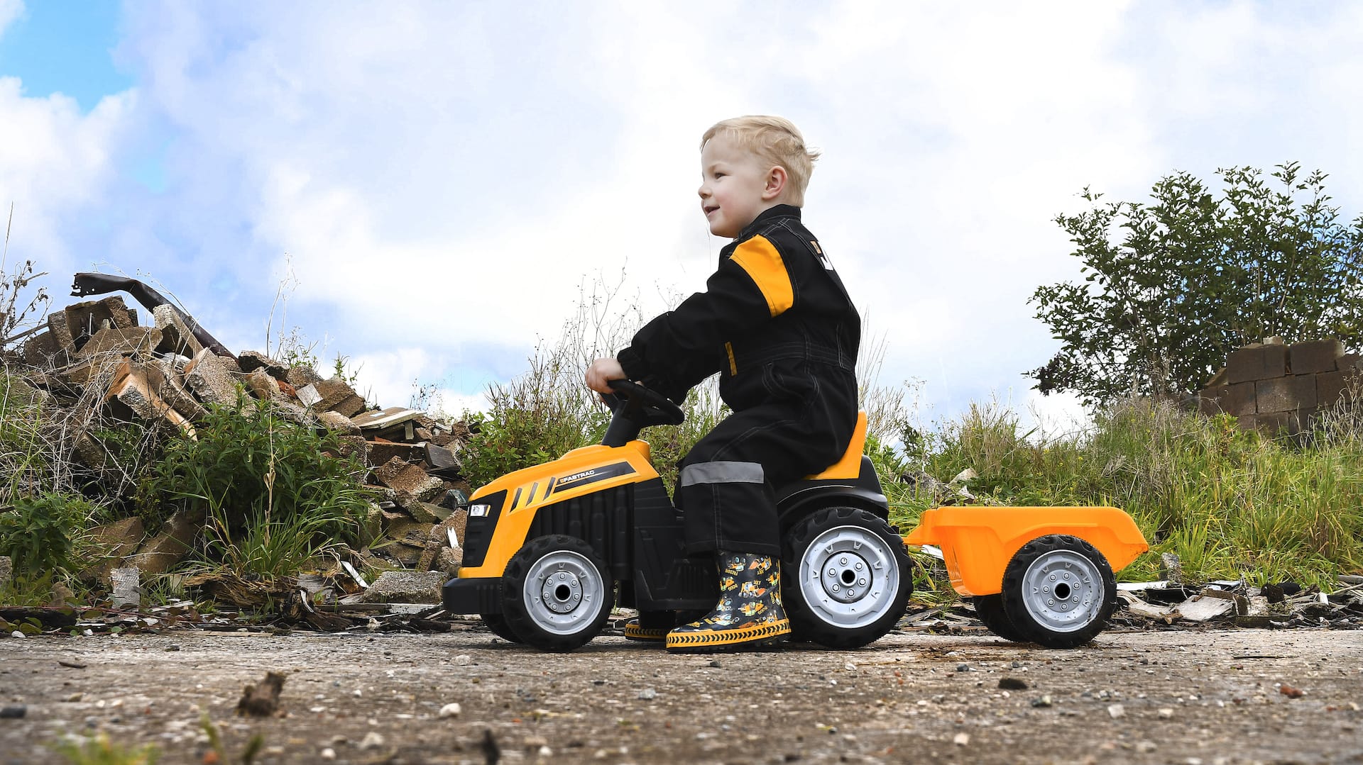 Child JCB Rideon Toy