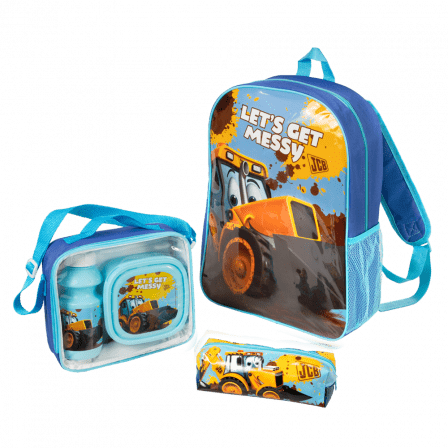 JCB 3 in 1 Backpack Set