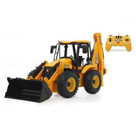JCB Small LS Wheel Loader Light and Sound Encourages Learning Toy for Kids 