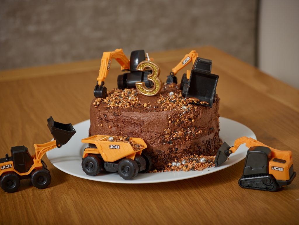 JCB Digger Cake