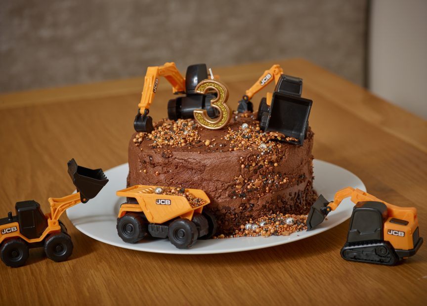 JCB Digger Cake