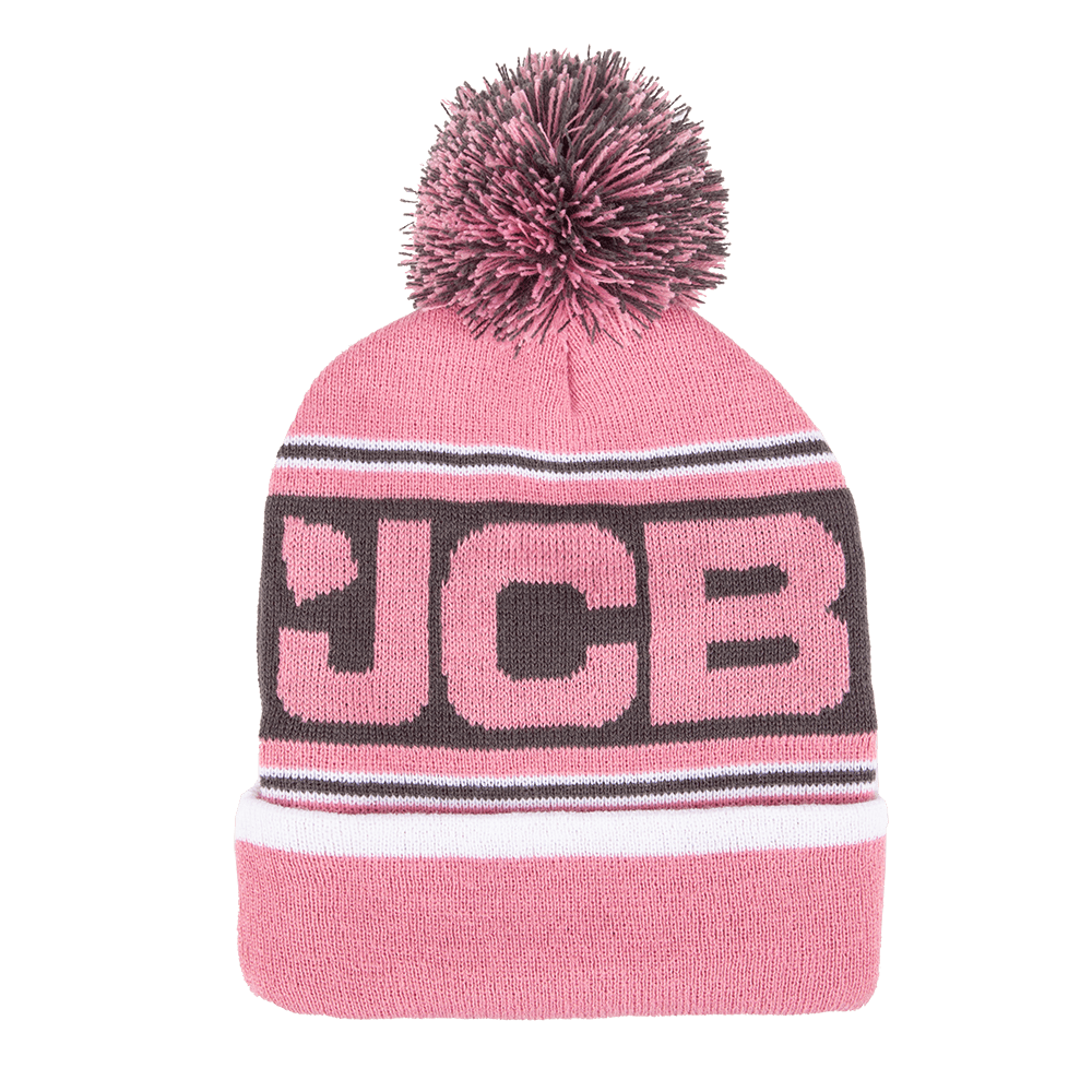 Children’s JCB Pink Beanie