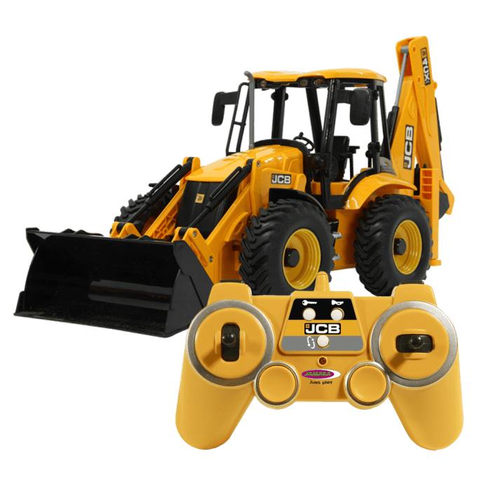 Remote Control 4CX Backhoe Loader 1:20th Scale