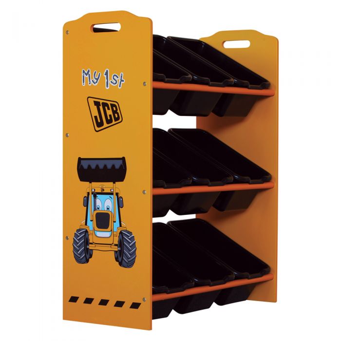 My First JCB 9 Bin Storage