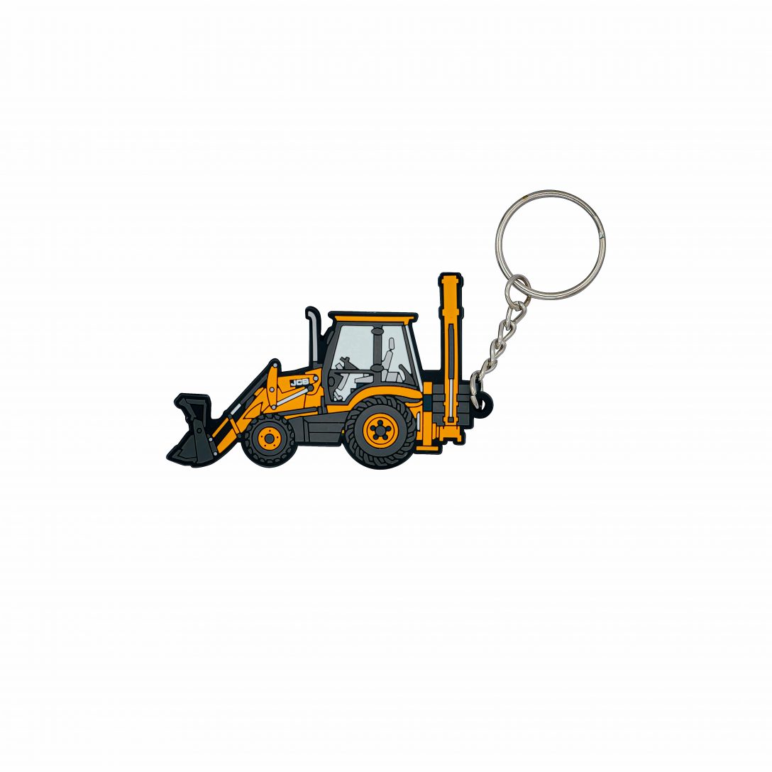 JCB Backhoe Keyring