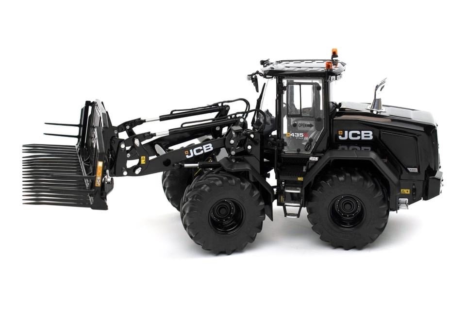 JCB 435S Black Wheeled Loading Shovel 1:32 Scale Model