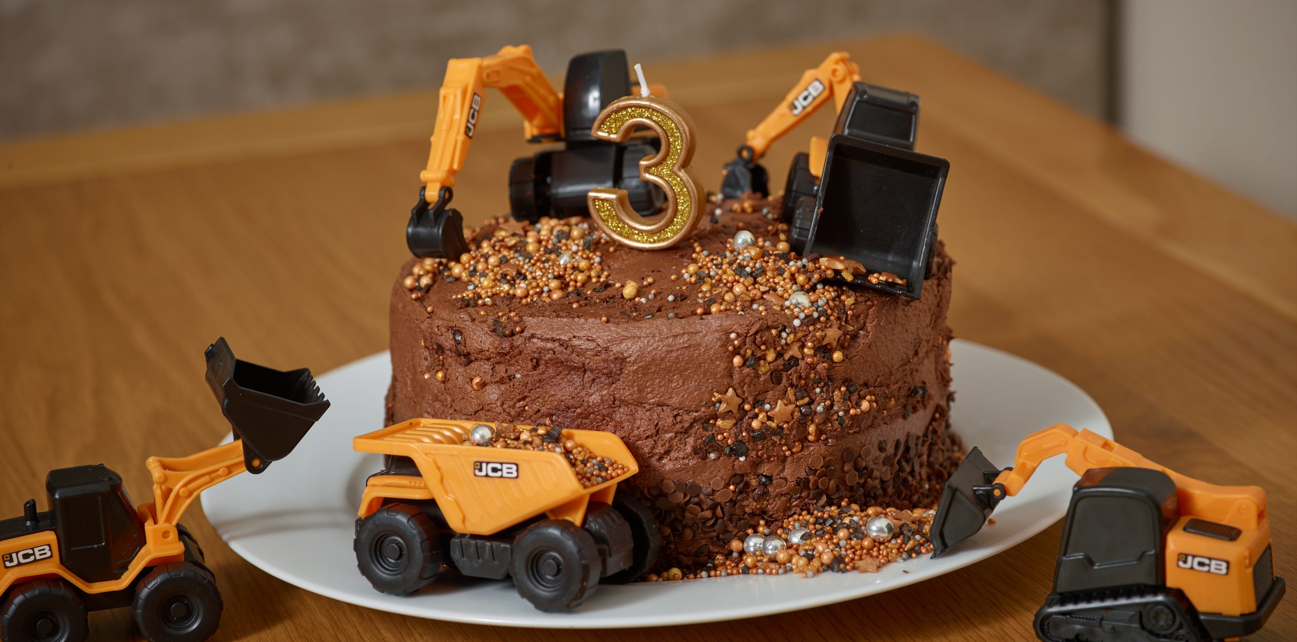 JCB Digger Cake