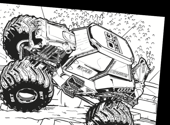 digatron colouring logo