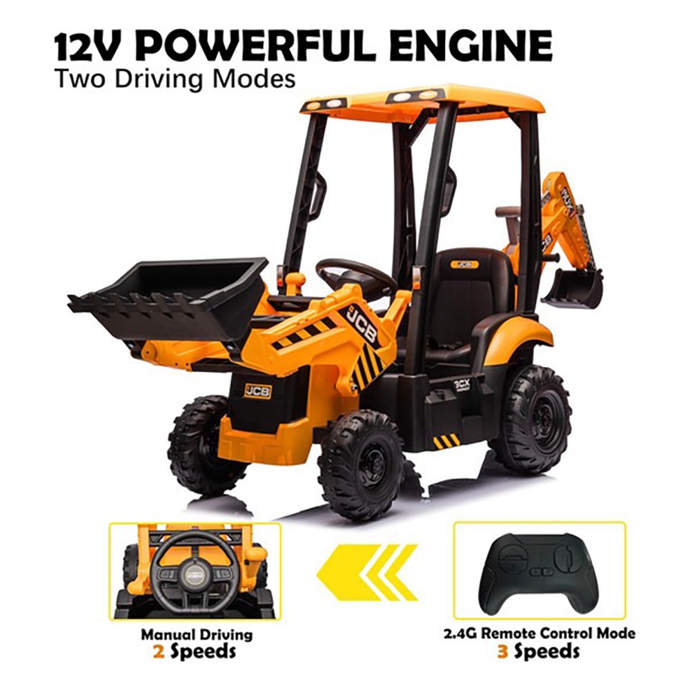 12v_Tractor_Ride_on_Digger_Rear_Excavator-2-