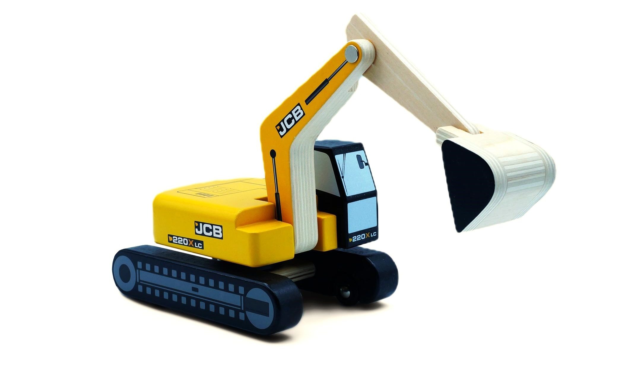 JCB Excavator Wooden Toy 544552 03