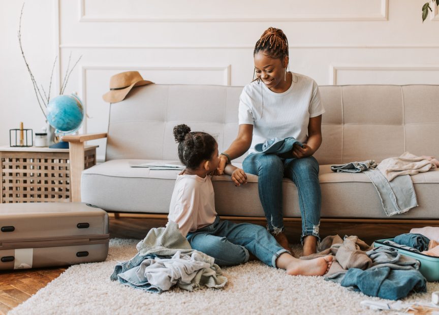 talking to child about going back to school
